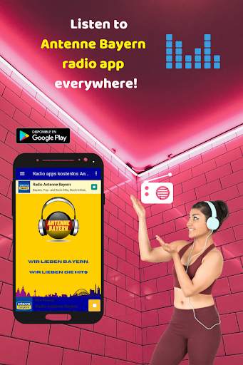 Antenne Bayern Radio App Kostenlos 1 تصوير الشاشة