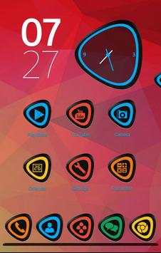 Next Launcher 3D Theme PolyGon screenshot 4