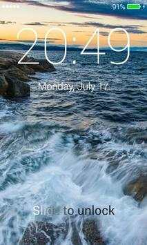 Ocean Lock Screen App screenshot 1