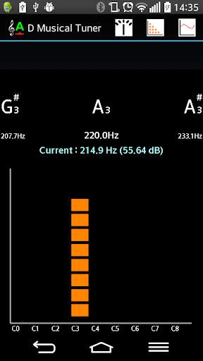 D Musical Tuner screenshot 2