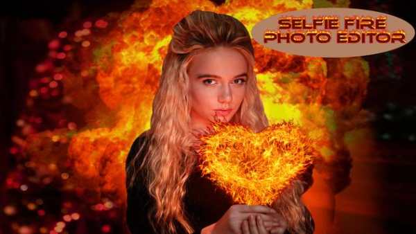 Real Fire Effects Photo Editor - Fire Photo Frames screenshot 1