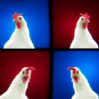 Techno Chicken Song - CoCoCo 🐔 🐓 logo