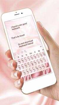 Rose Gold Keyboard For Phone 8 7 تصوير الشاشة