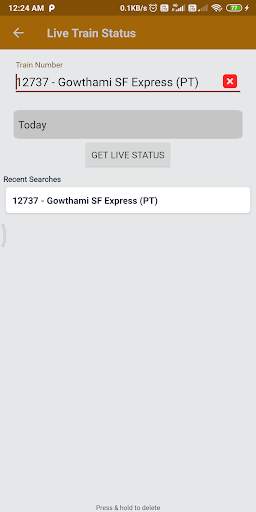 Indian Railway Info screenshot 12