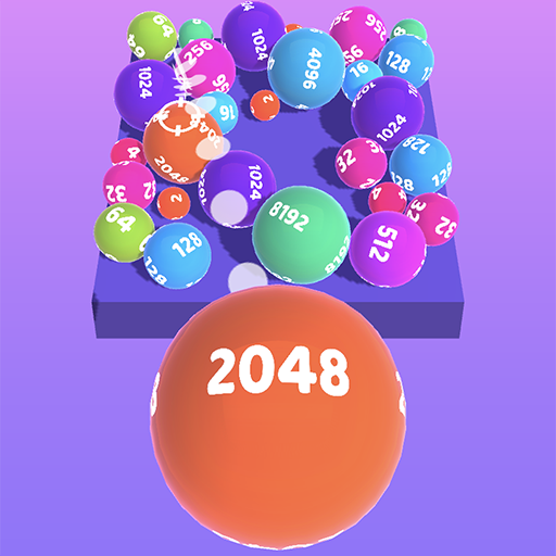 Physics Balls Merge 2048 3D أيقونة