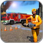 Real Firefighter Rescue Sim 3D: Emergency Driver