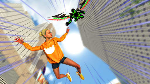 Rope Hero Games: Miami Open World Superhero Games screenshot 3