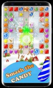 Match 5 Candy and Christmas Bombs screenshot 1