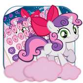 Cute Baby Unicorn Keyboard logo