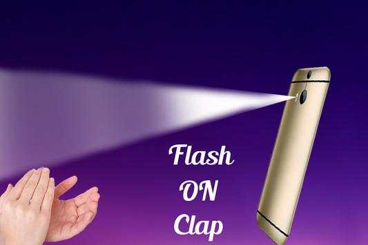 Flash on Clap - Clap to Flash Light on off screenshot 2