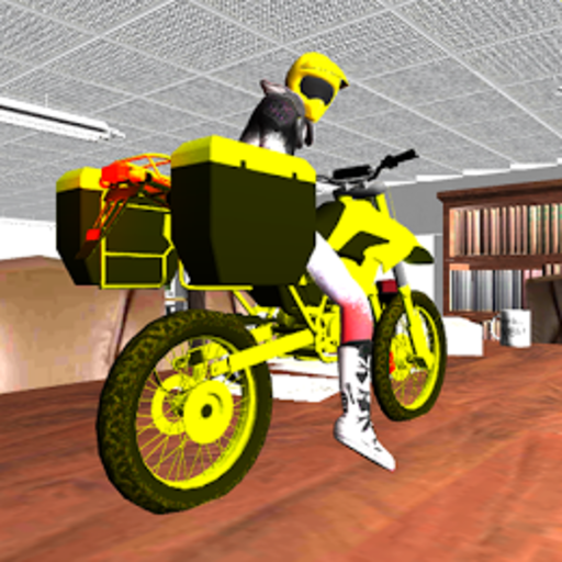 bureau simulateur de moto 3D icon