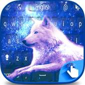Sad wolf keyboard theme 6.0