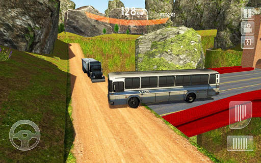 Offroad Pelatih Bus Simulator: Bus Mengemudi Mobil screenshot 6