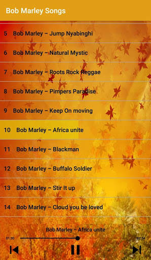 Bob Marley Songs 2020 - Oflline screenshot 6
