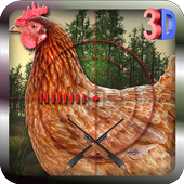 3D Sniper Chicken Shooter icon