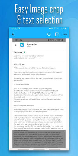 Scan my Text - OCR Text Scanner. screenshot 2