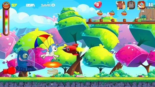 Unicorn Dash 2: Jungle Castle Run Adventure screenshot 1