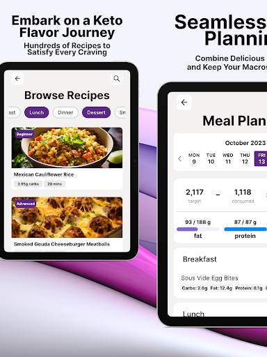 Lazy Keto Diet Meal Planner screenshot 8