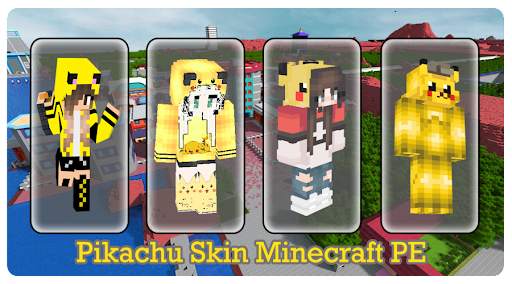 Pikachu Skin Minecraft PE screenshot 2