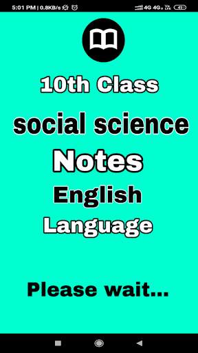 10th Class Social Science Notes in English screenshot 1