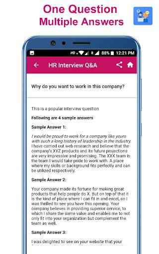 HR Interview Questions Answers скриншот 3