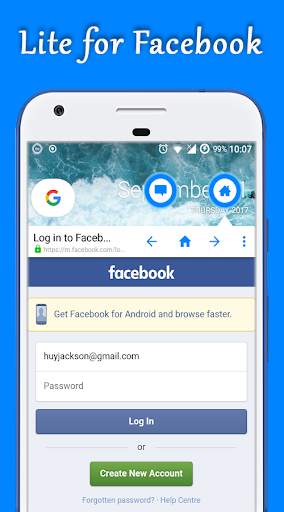 Lite for Facebook screenshot 1