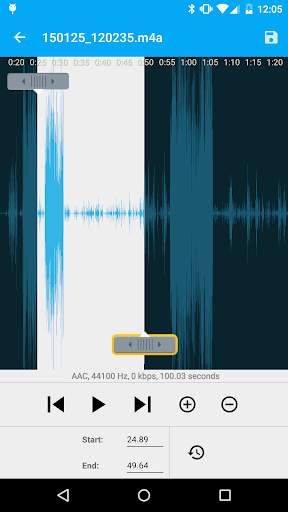 Audio Recorder and Editor screenshot 5