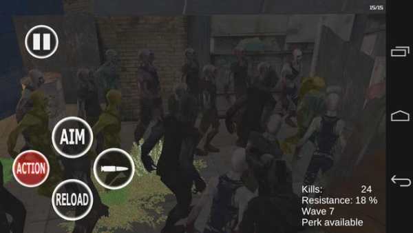 Lonewolf - Zombie FPS 3D screenshot 1