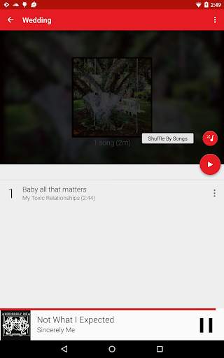 Material Red Theme screenshot 10
