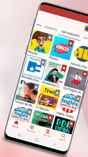Podcasts app myTuner - Podcast em Português screenshot 1