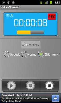 Voice Changer screenshot 1