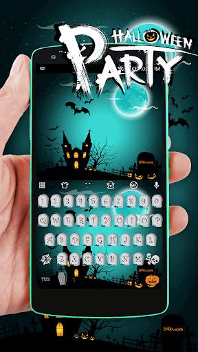 Halloween Night Keyboard Theme स्क्रीनशॉट 3