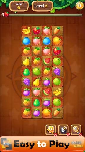 Onet Fruit klasik - Onet buah Offline screenshot 2