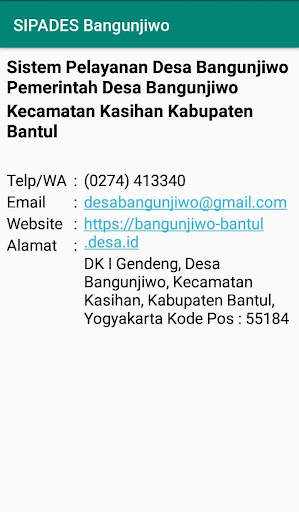 SIPADES Bangunjiwo screenshot 7