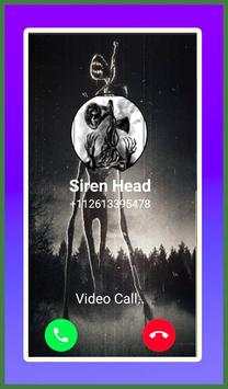 Call Siren Head  video call   chat (Simulation)‏ screenshot 2