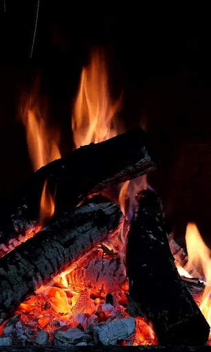Beautiful night fire screenshot 1