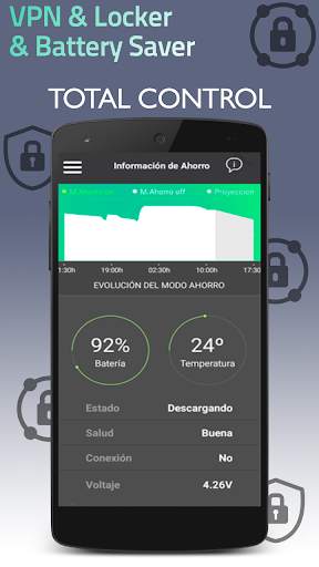 VPN & Locker & Battery Saver screenshot 1