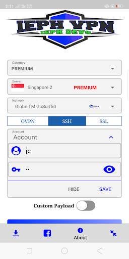 IEPH VPN (OVPN/SSH/SSL) screenshot 5
