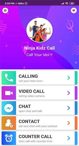 Ninja Kidz TV Game Fake Call & Video 1 تصوير الشاشة