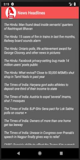 Talk News screenshot 1
