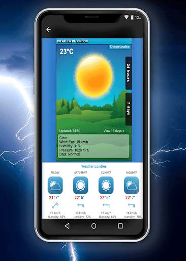 Weather Forecast London screenshot 2