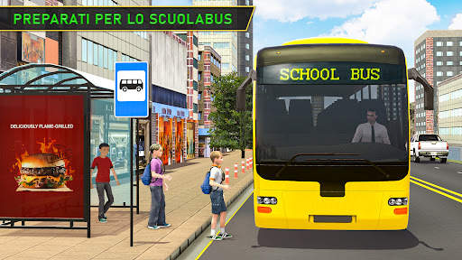 School Bus Parking 3d-Bus Game screenshot 1