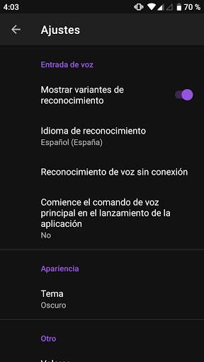 Búsqueda por voz: búsqueda rápida y asistente screenshot 4