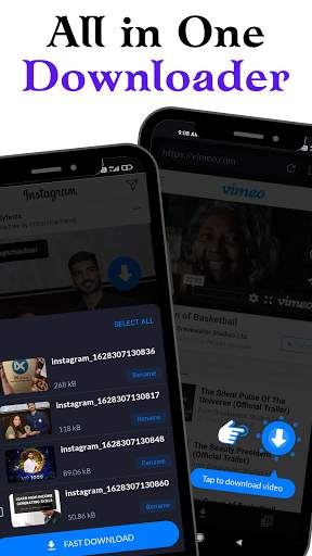 Instant Video Downloader Browser screenshot 1