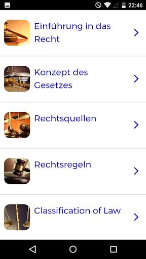 Rechts-Kurs screenshot 1