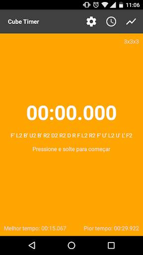 Cube timer screenshot 1