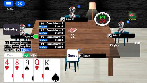Go Fish Card Game Multiplayer Call Break screenshot 1