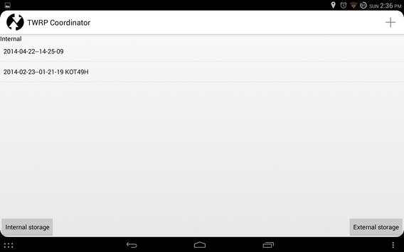 [ROOT]TWRP Coordinator(BETA) screenshot 8