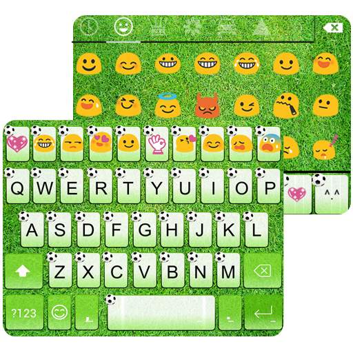 Green Football Emoji Keyboard 1.1.5