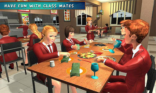 High School Girl Simulator: Virtual Life Game 3D screenshot 2